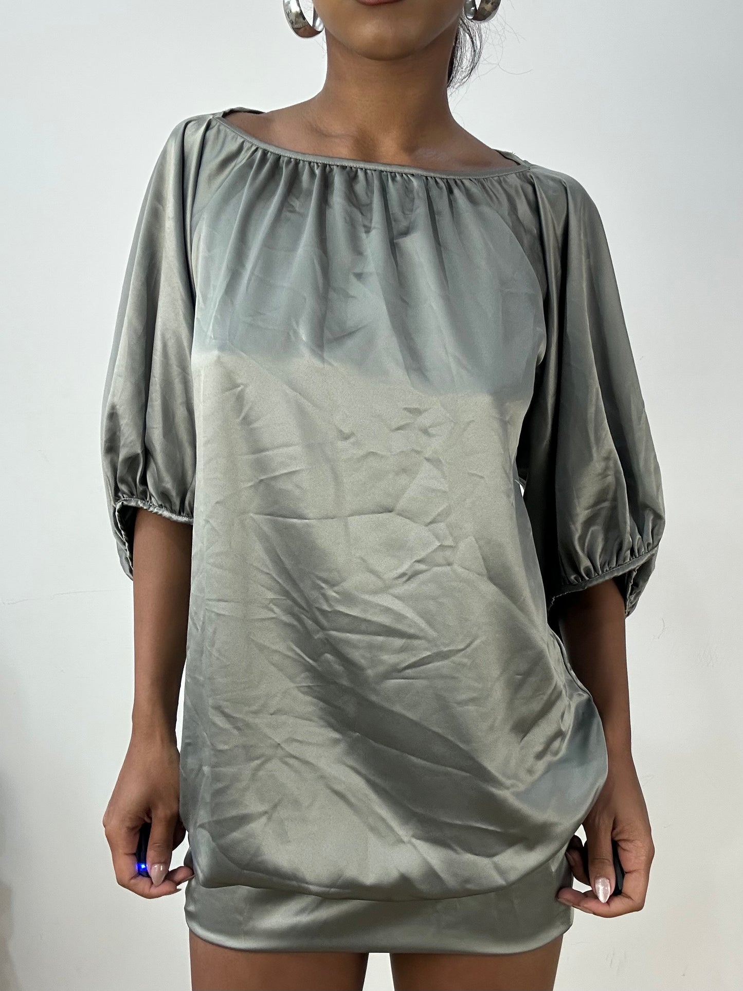 vintage edit: halloween | small grey miss sixty batwing mini dress