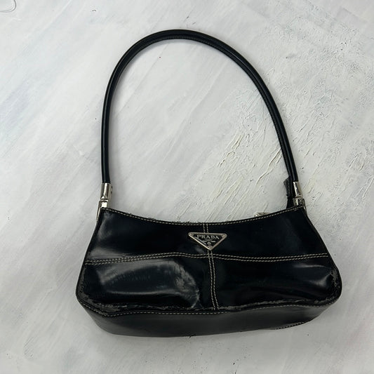 PROM SEASON DROP | small black prada style shoulder bag