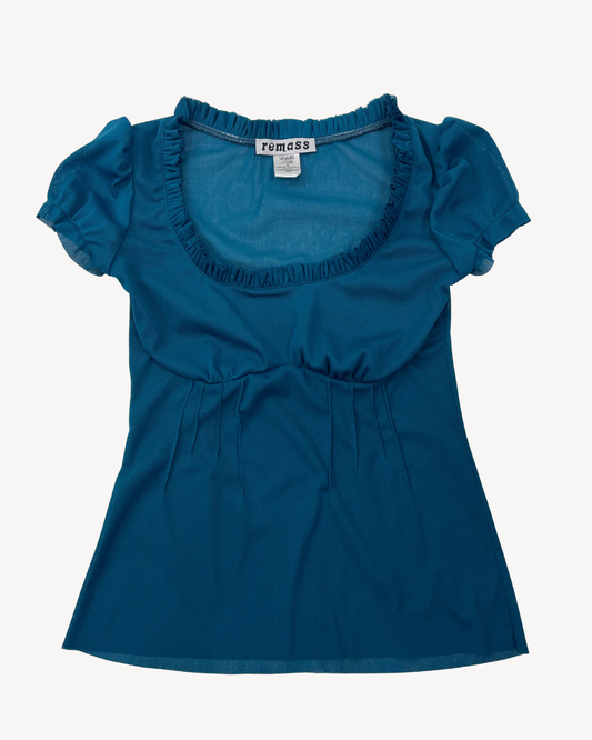 the paloma top in teal