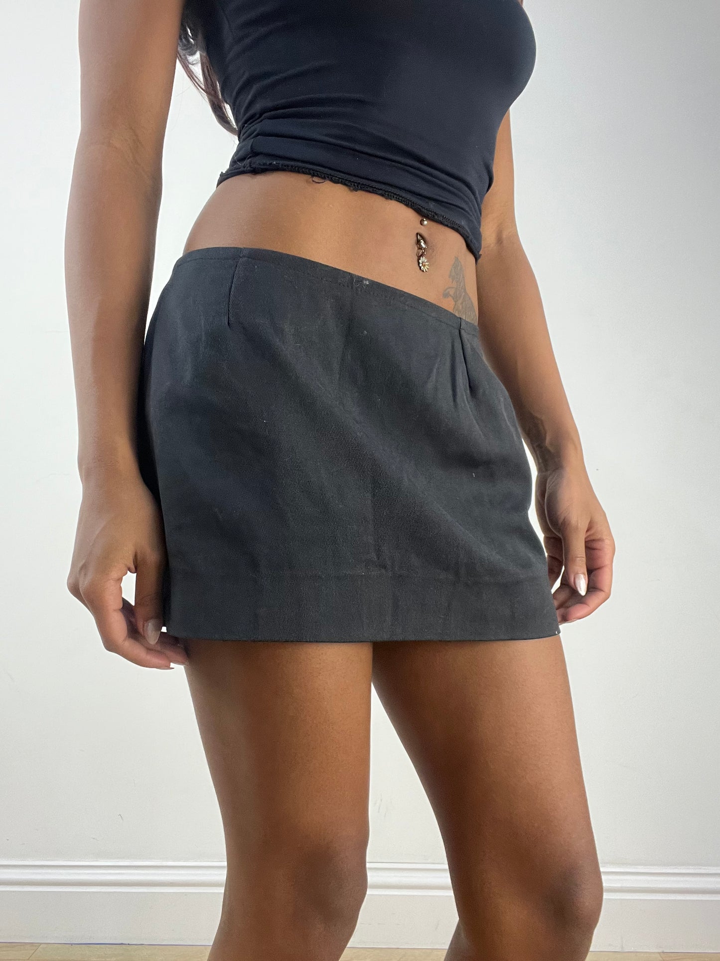 vintage edit thirty-three | small black mini skirt