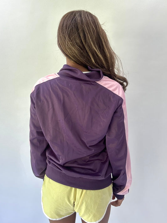 athleisure edit | small purple windbreaker jacket