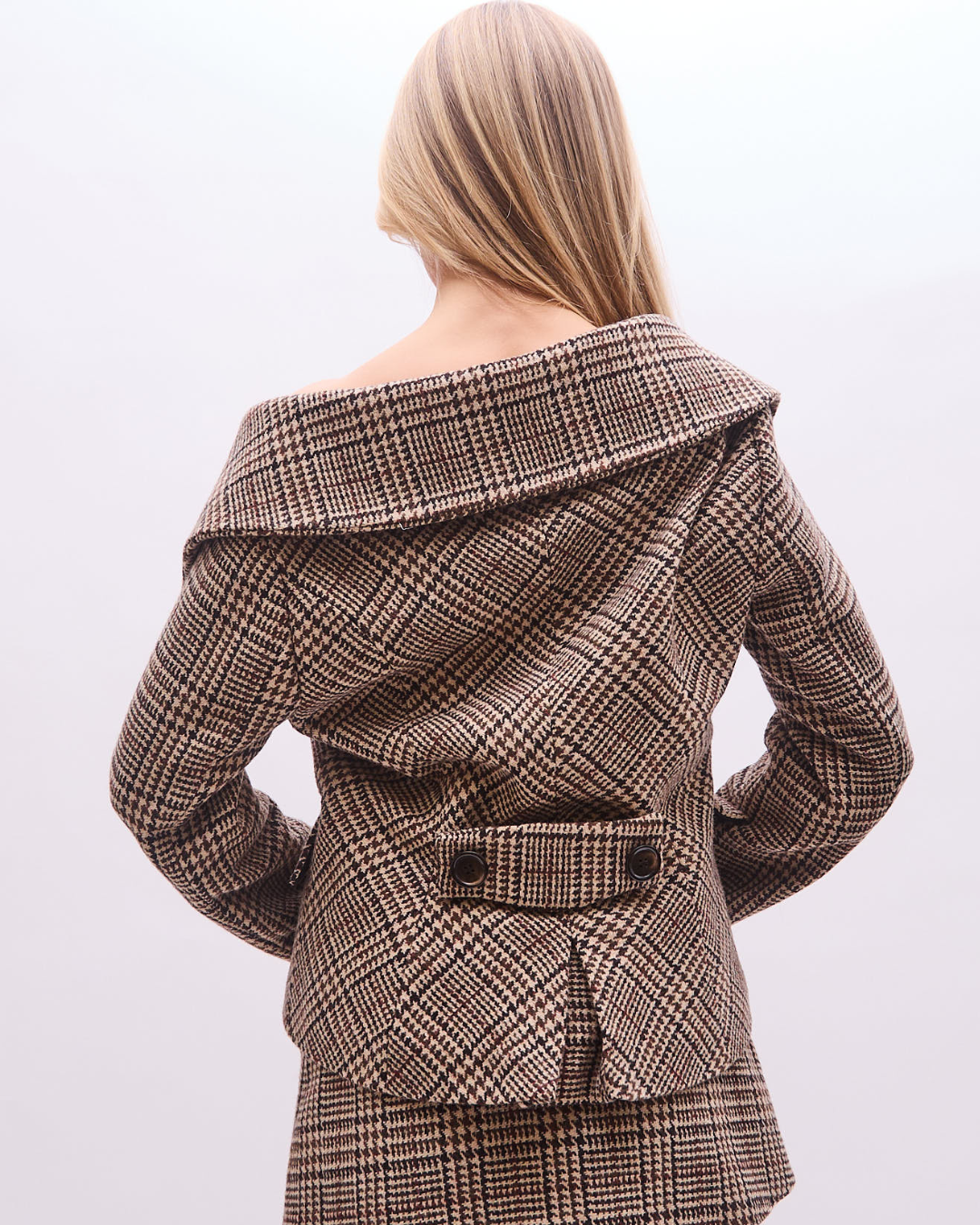 the lucia trousers in chocolate brown