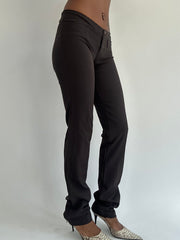 ‼️ | plain black trousers