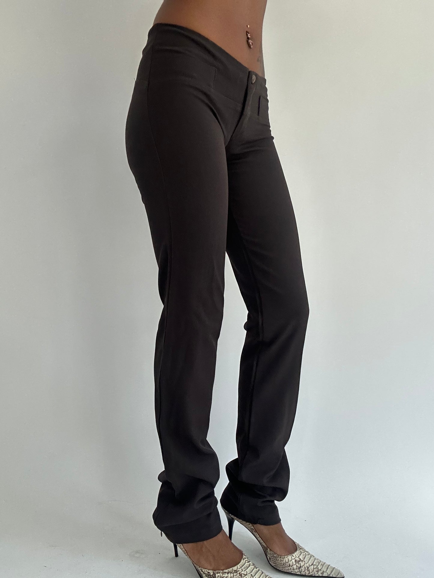 ‼️ | plain black trousers