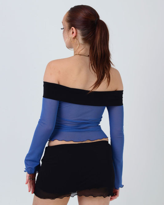 the mila in dusky blue