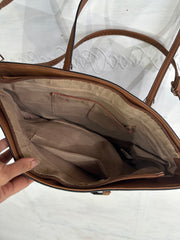 2016 edit | brown guess monogram bag