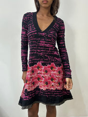 vintage edit: fashion week | small black desigual mini dress