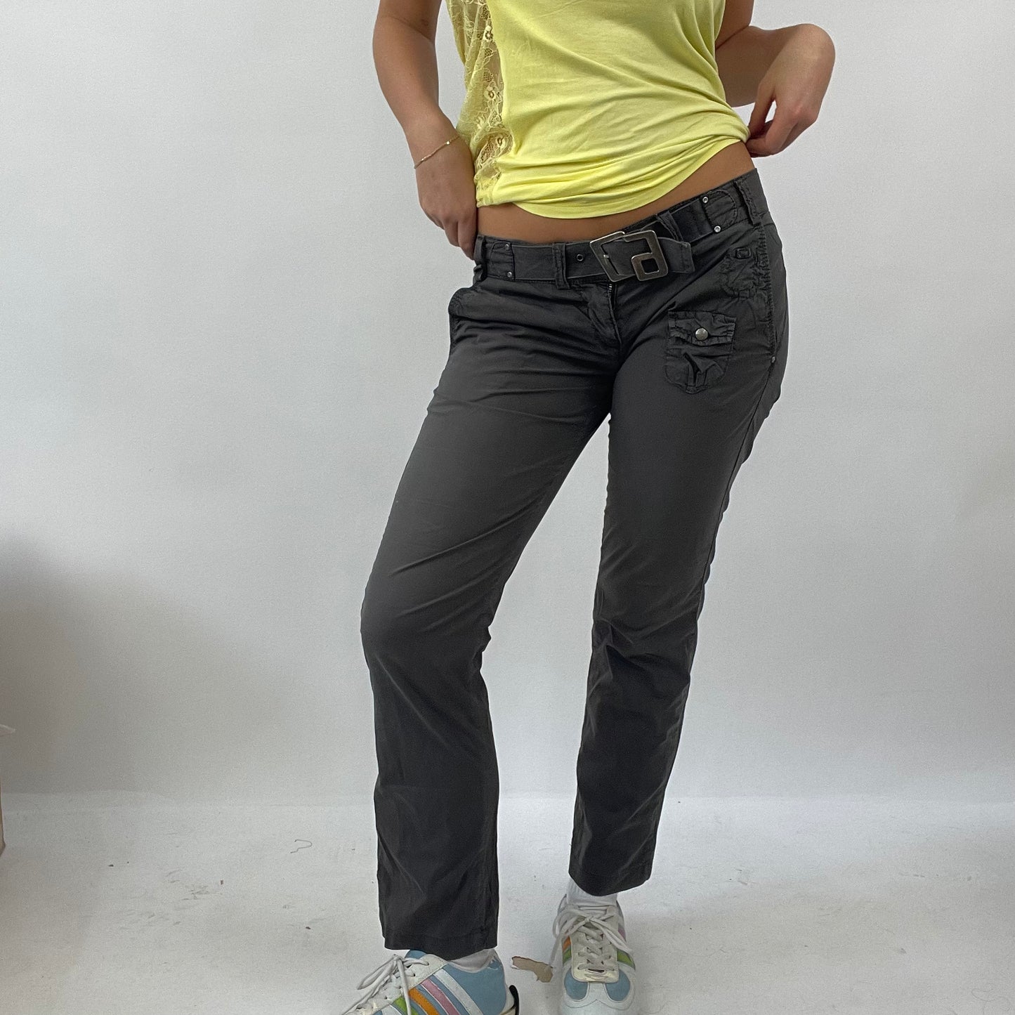 💻 VINTAGE GEMS DROP | small grey miss sixty cargo trousers