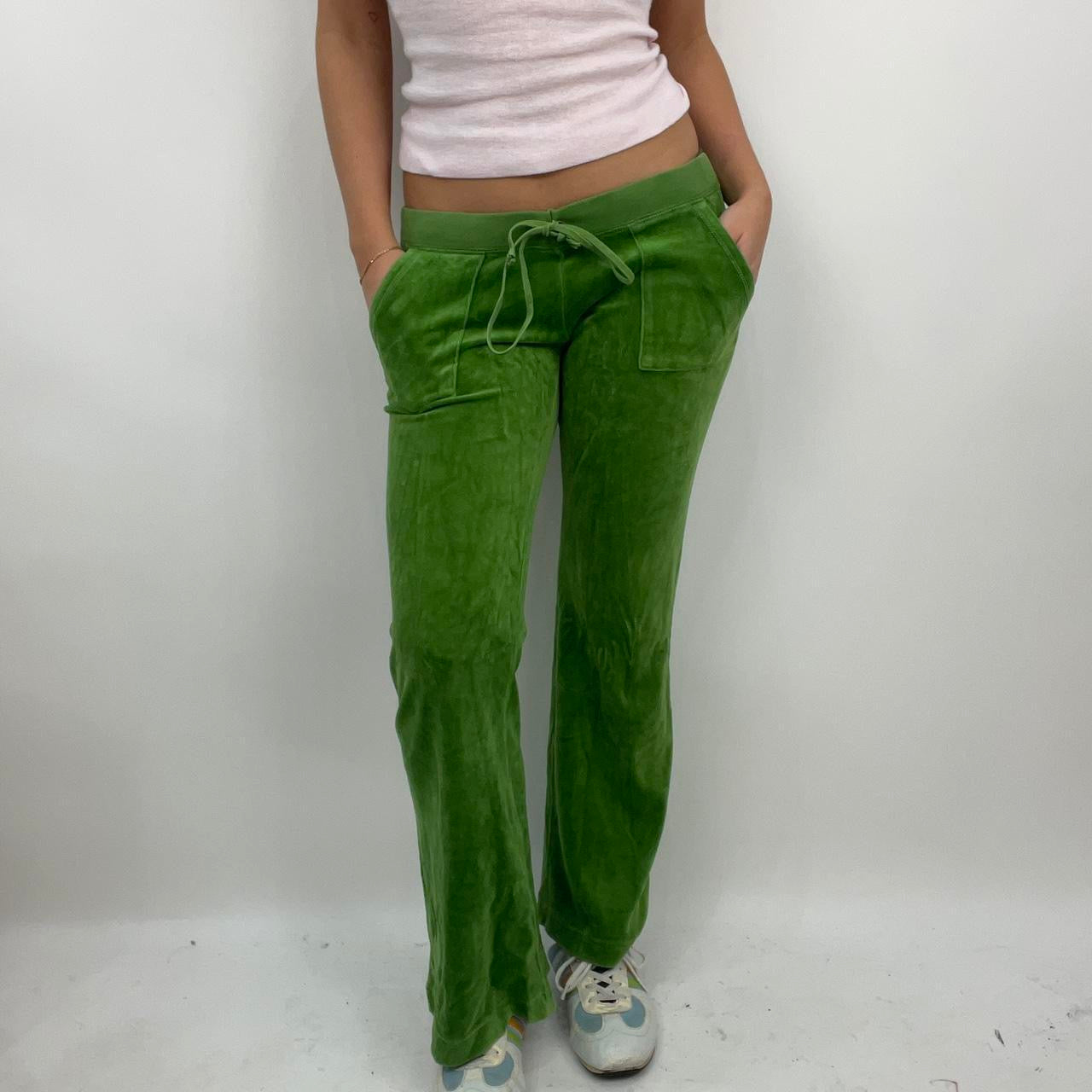 💻 PARIS HILTON DROP | small green juicy couture joggers