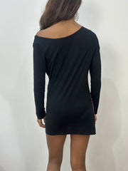 vintage edit: fashion week | small black desigual mini dress
