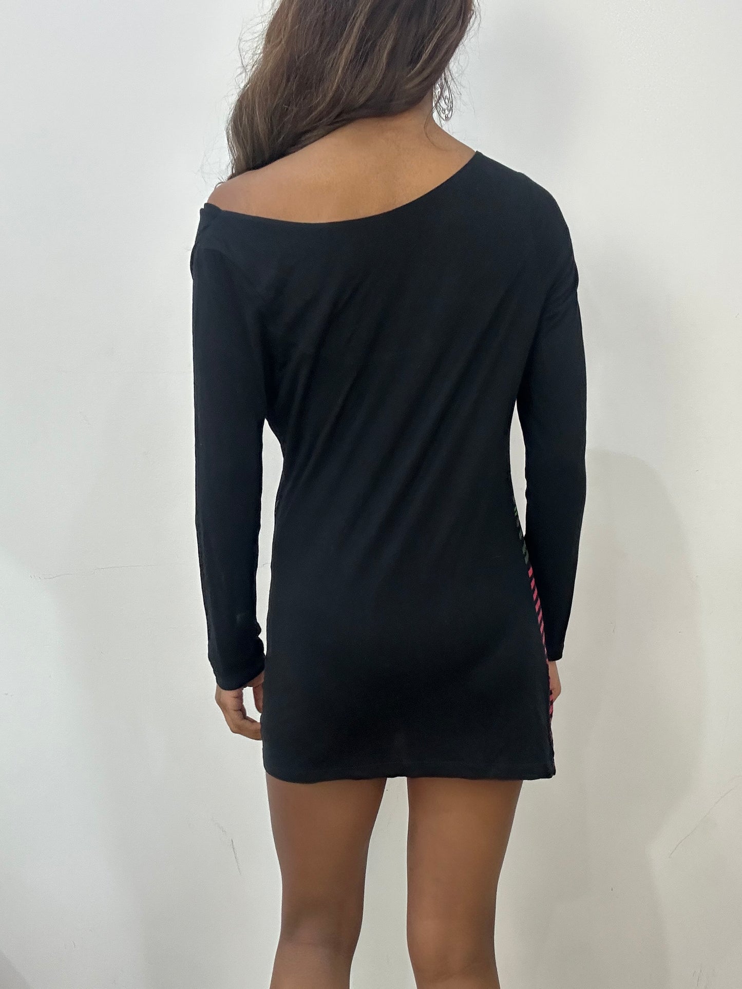 vintage edit: fashion week | small black desigual mini dress