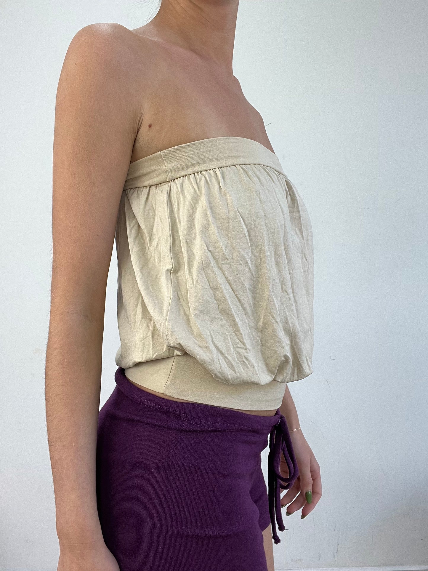 BEST PICKS | small beige bandeau top