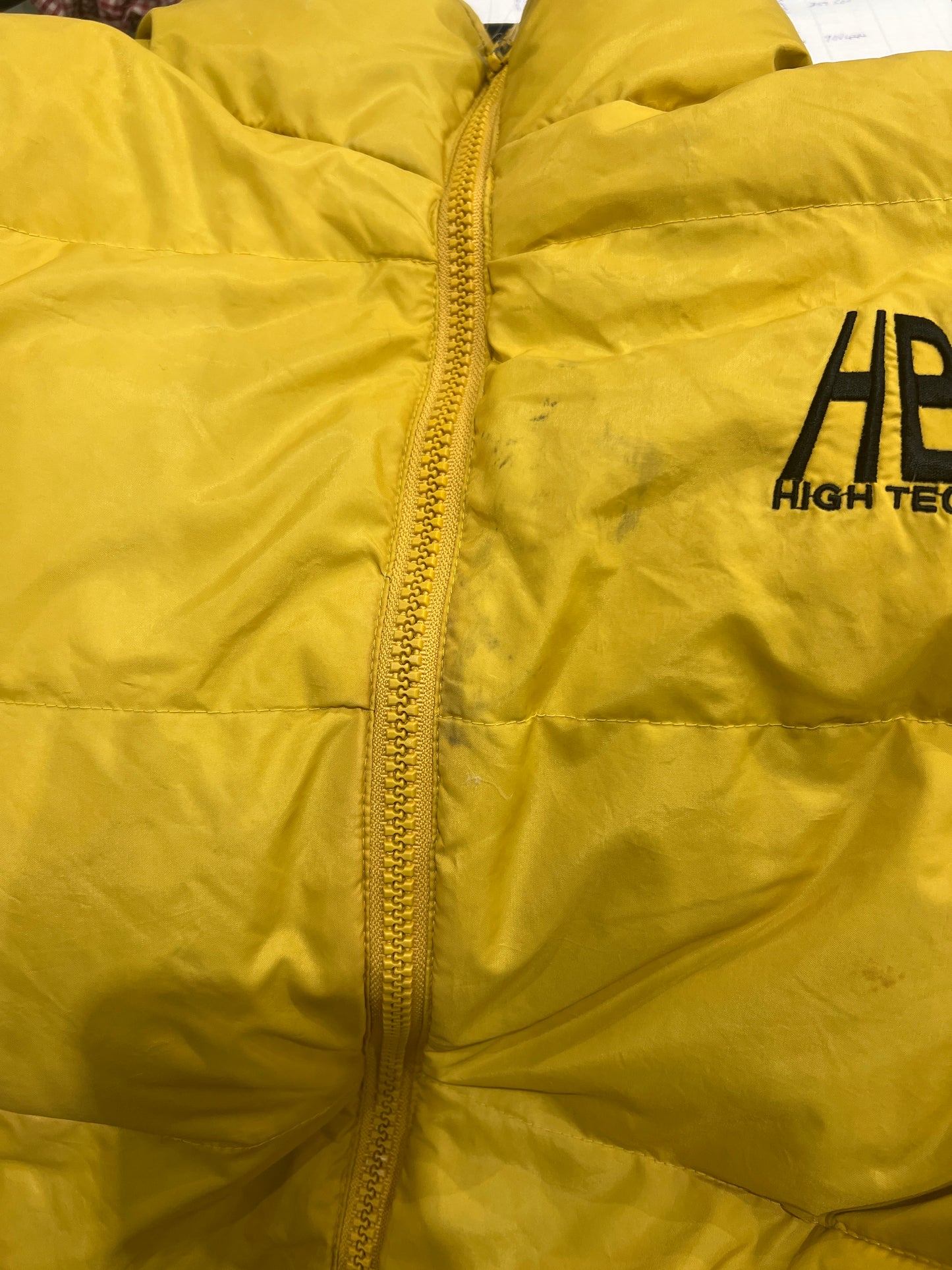 BEST PICKS | extra large yellow puffer jacket