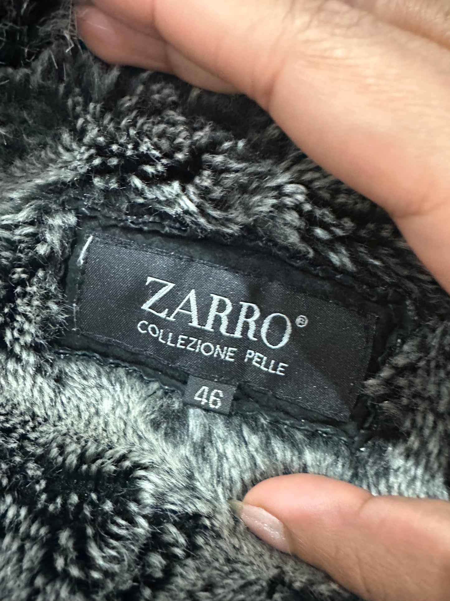 vintage edit: fashion week | small black faux fur zip up jacket