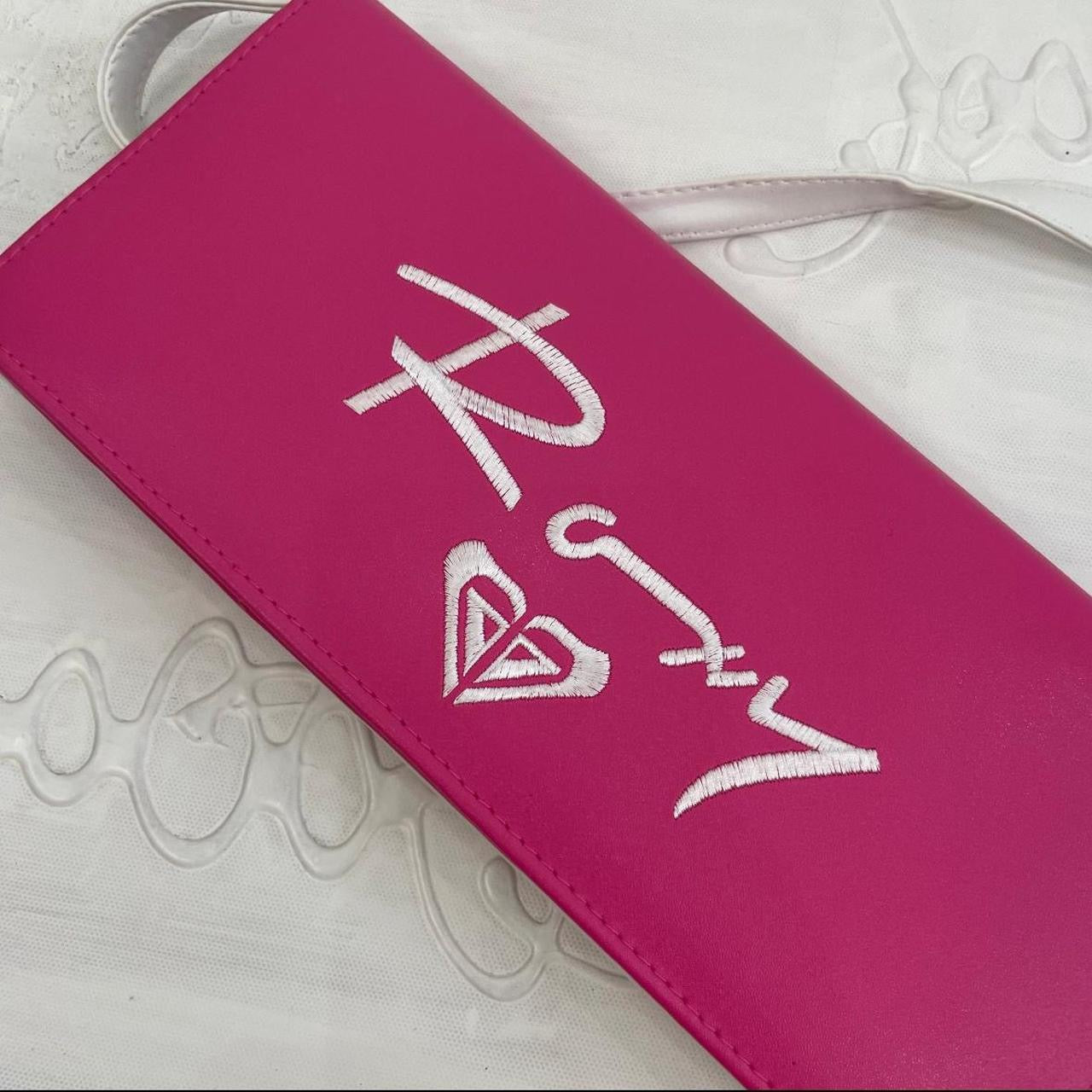‼️💻 | pink and white  roxy bag