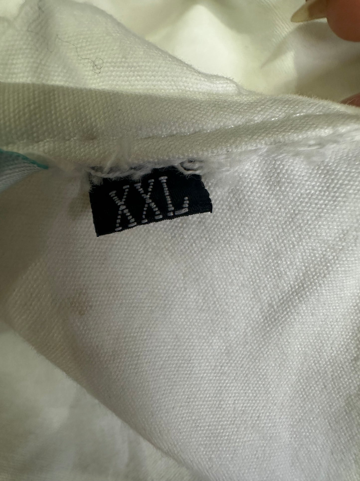 🧼vintage edit thirty-five | medium white zip up hoodie