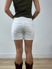 💻Top-Auswahl | kleine weiße guess Jeansshorts mit Nietendetails