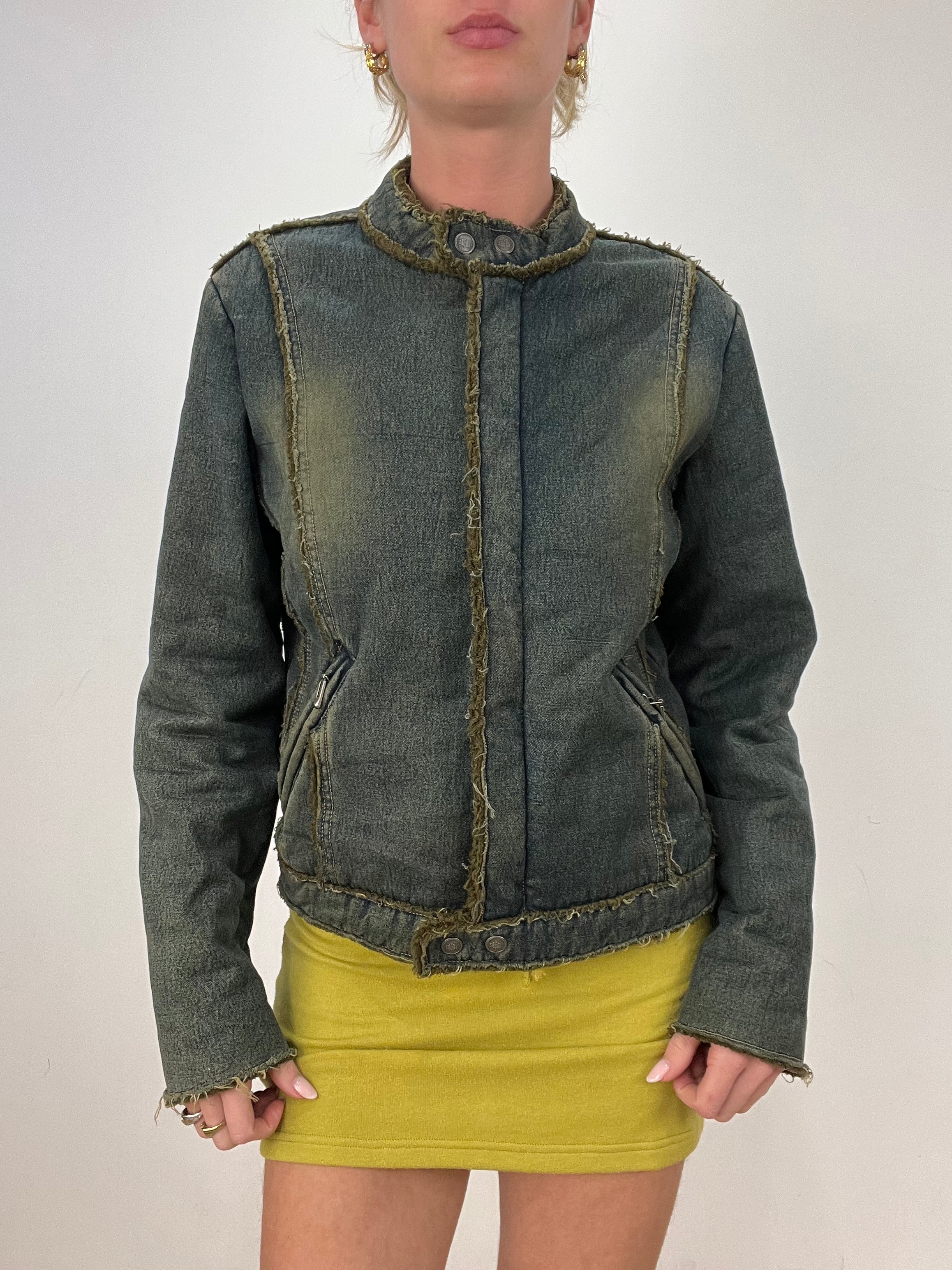 vintage edit eight | medium washed denim jacket – remass
