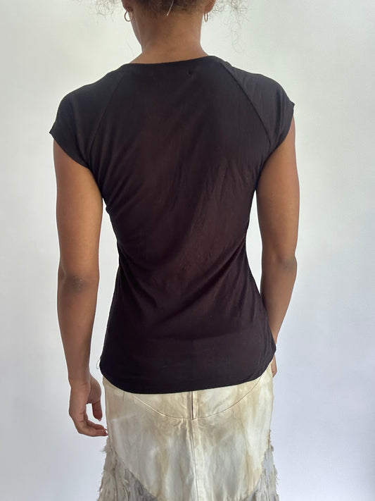 olivia rodrigo drop | small black woman graphic t-shirt
