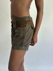 BEST PICKS | taille: S · couleur: vert · matière: denim · article: short