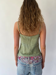 SATC drop | taille: S/M · couleur: vert · article: caraco