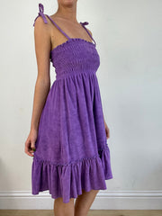BEST PICKS | small purple towelling dress
