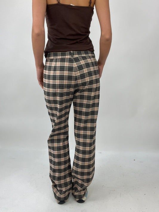 TAYLOR SWIFT DROP | Pequeno e preto nova check trousers