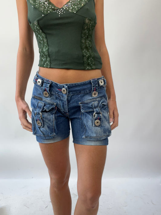 BEST PICKS | small blue denim d&g style shorts