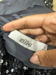 BEST PICKS | small grey bandeau sequin mini dress
