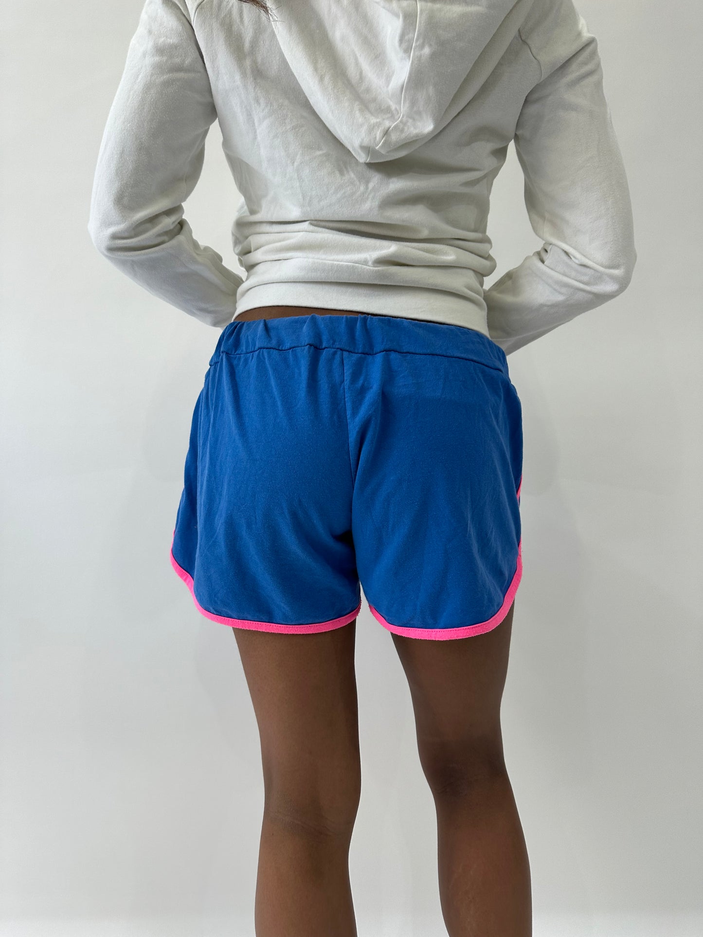 athleisure edit | small blue and pink nike shorts