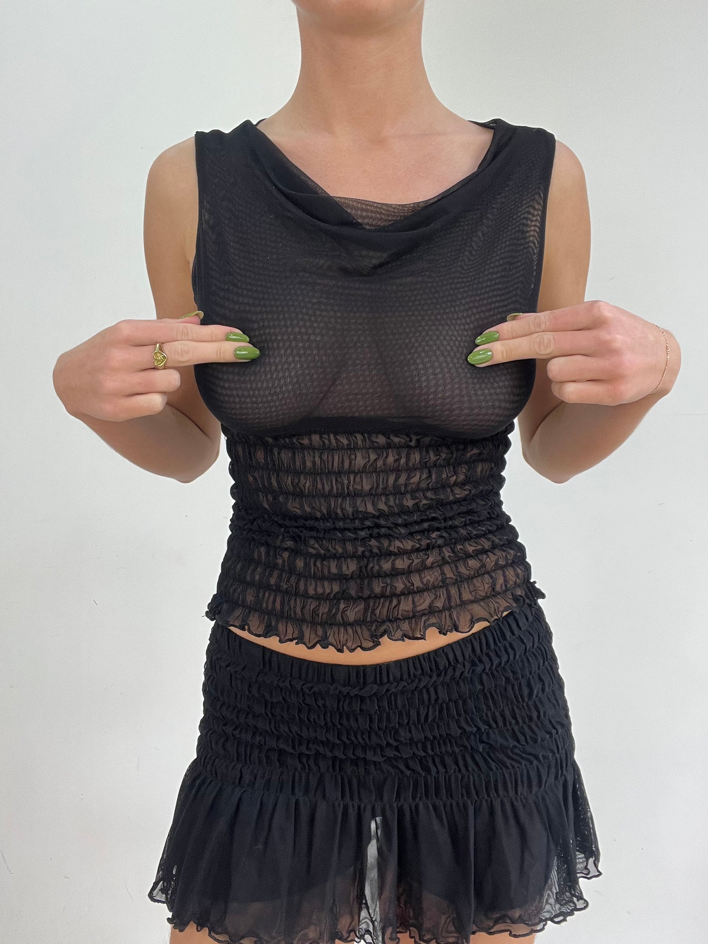 #395 SAMPLE SALE | extra small poppy top