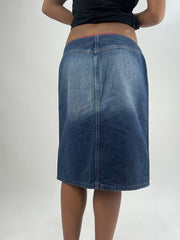 💚vintage edit thirty-five | small/medium blue diesel ديني ميدي كرت