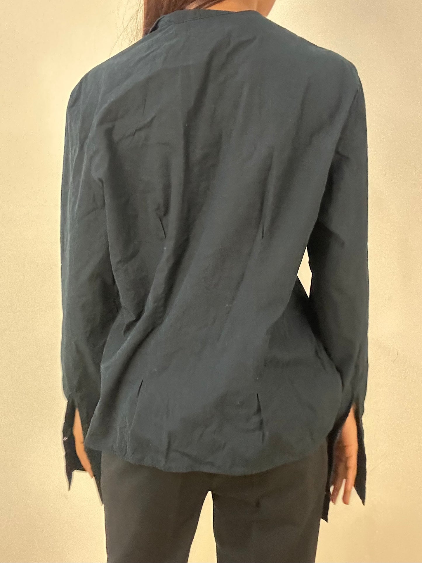 vintage edit thirty-three | large black dolce and gabbana button up shirt