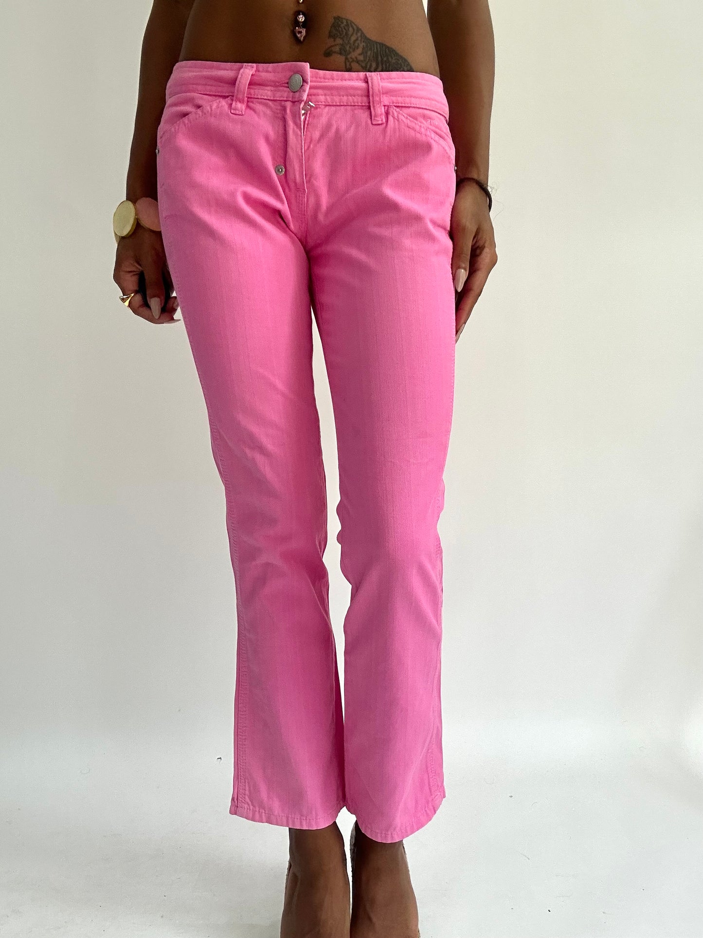 🪡summermaxxing drop | small pink dkny trousers