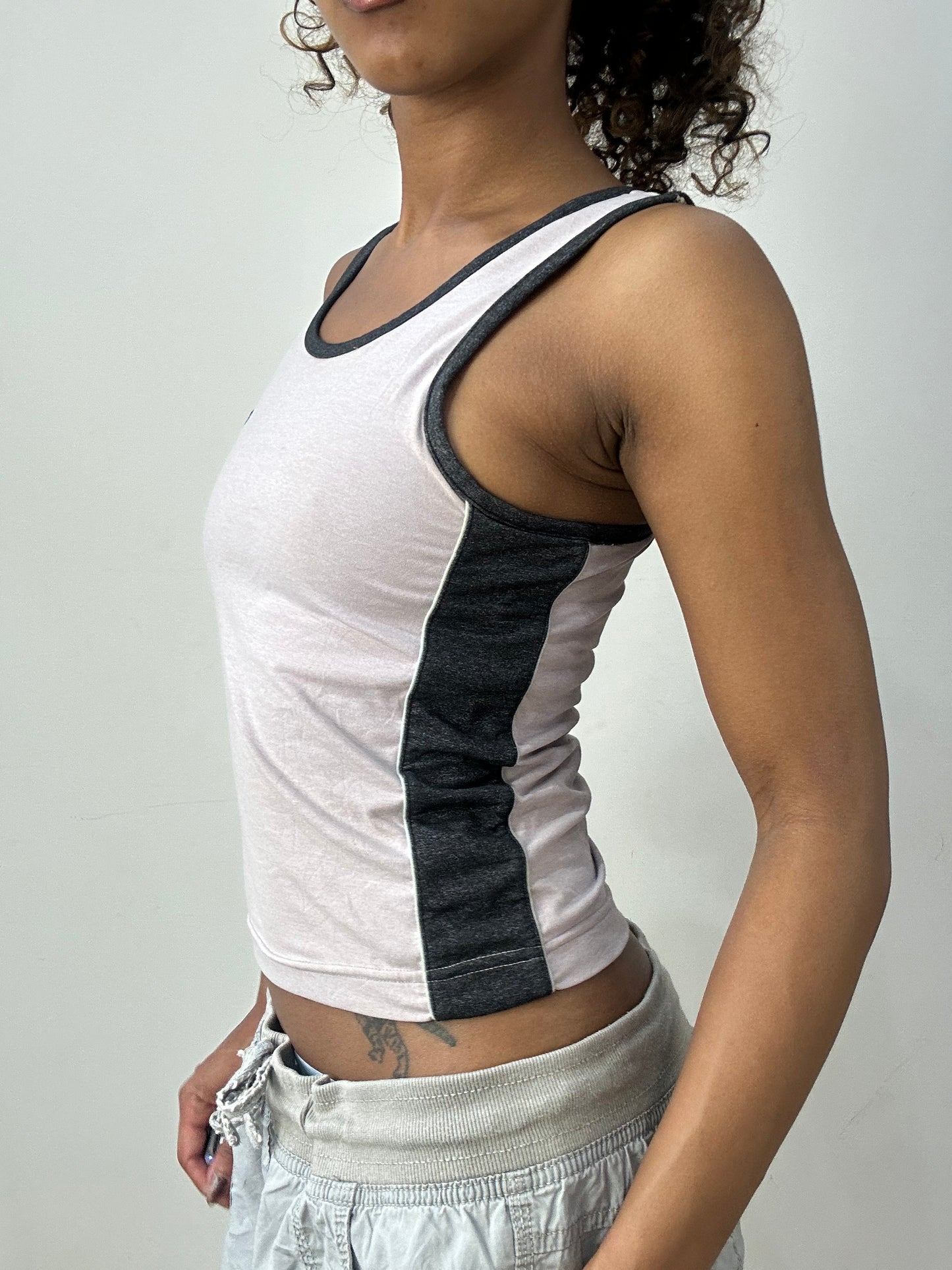 💻 athleisure edit | extra small/ small lilac ellesse tank top