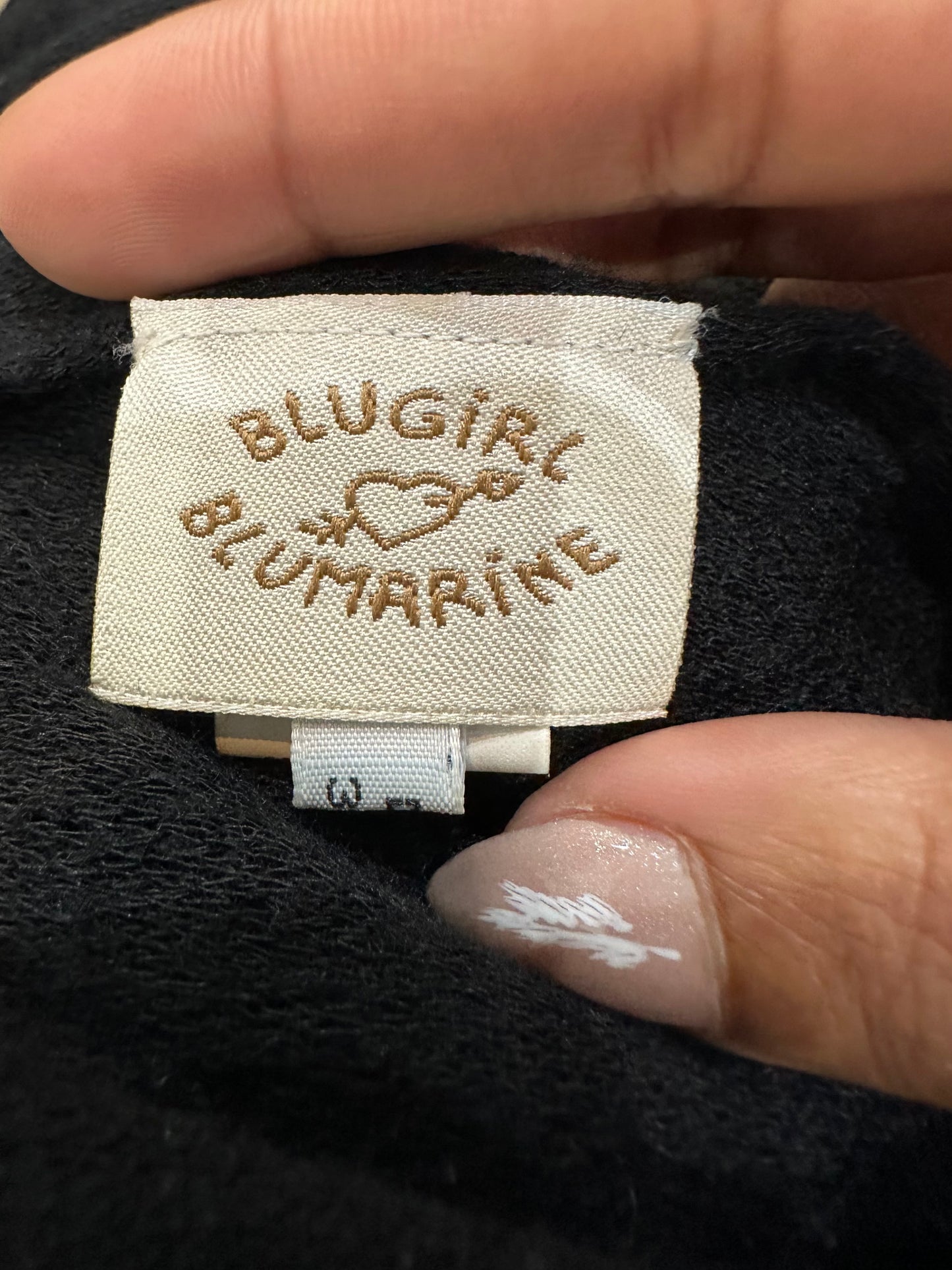 vintage edit thirty-three | extra small black blumarine bolero cardigan