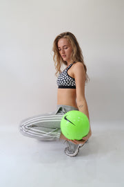 athleisure edit | medium black and white nike sports bra