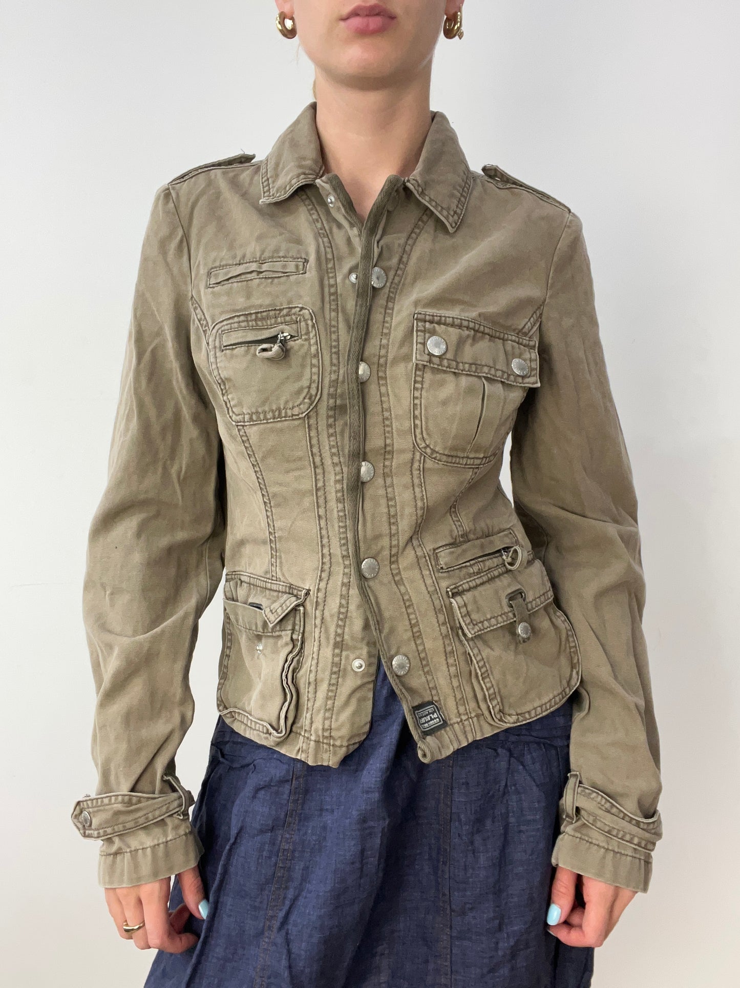 vintage edit thirty | small khaki utility jacket