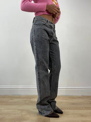 BEST PICKS | medium grey denim straight leg jeans
