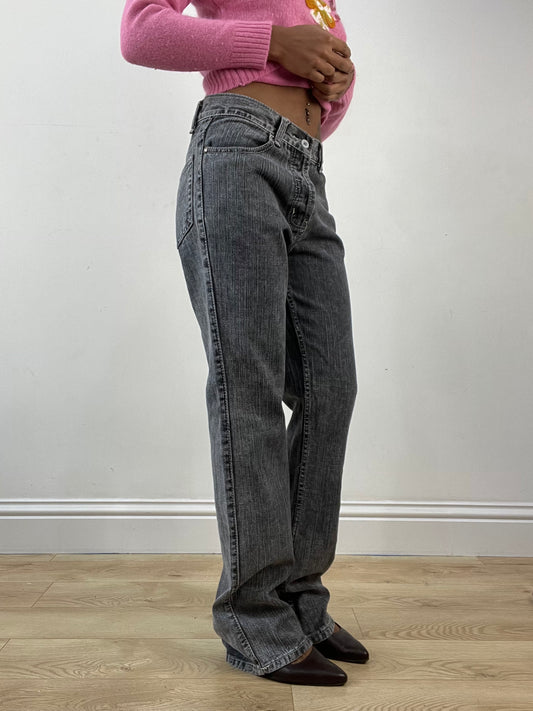 BEST PICKS | medium grey denim straight leg jeans