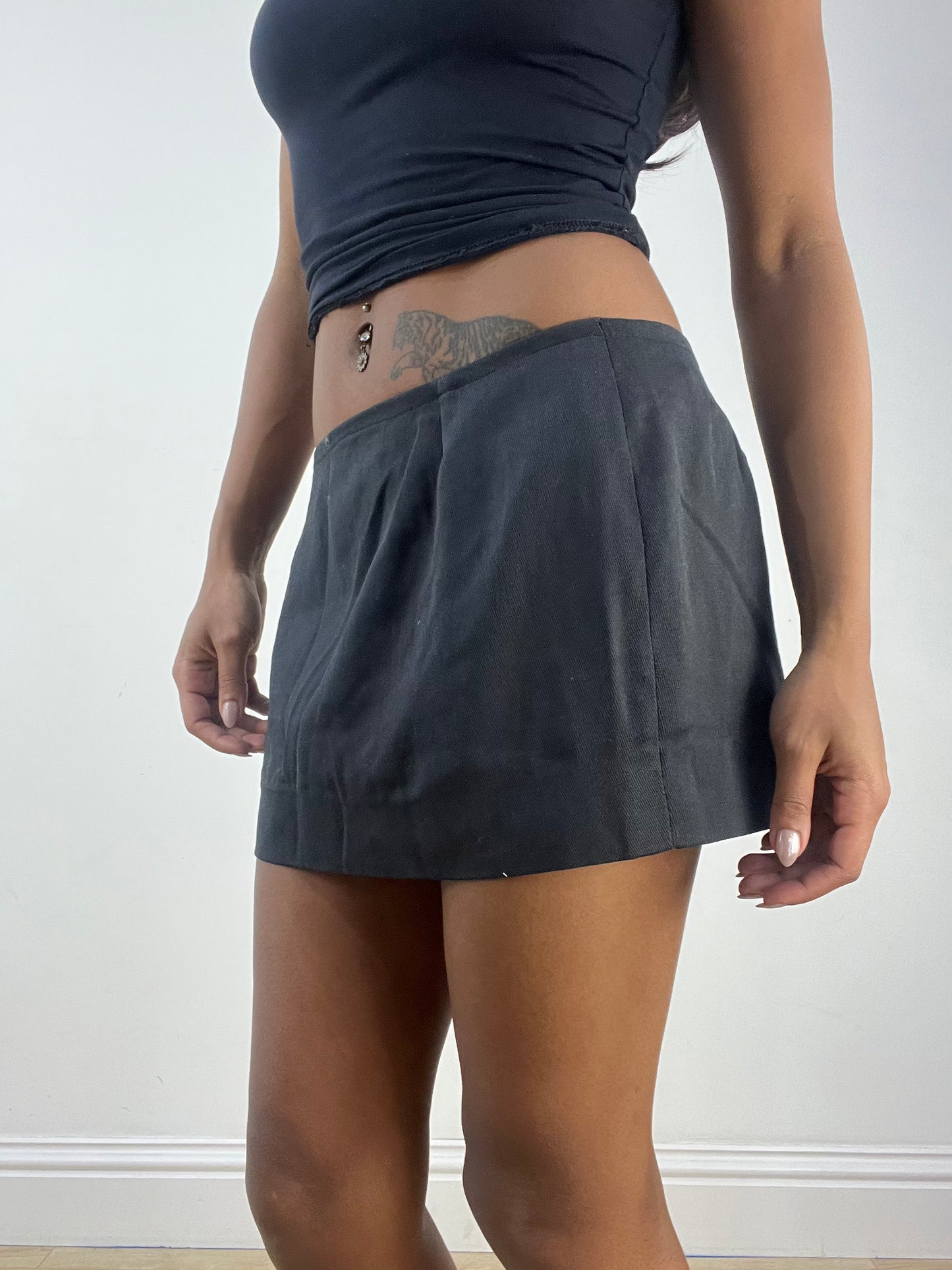vintage edit thirty-three | small black mini skirt
