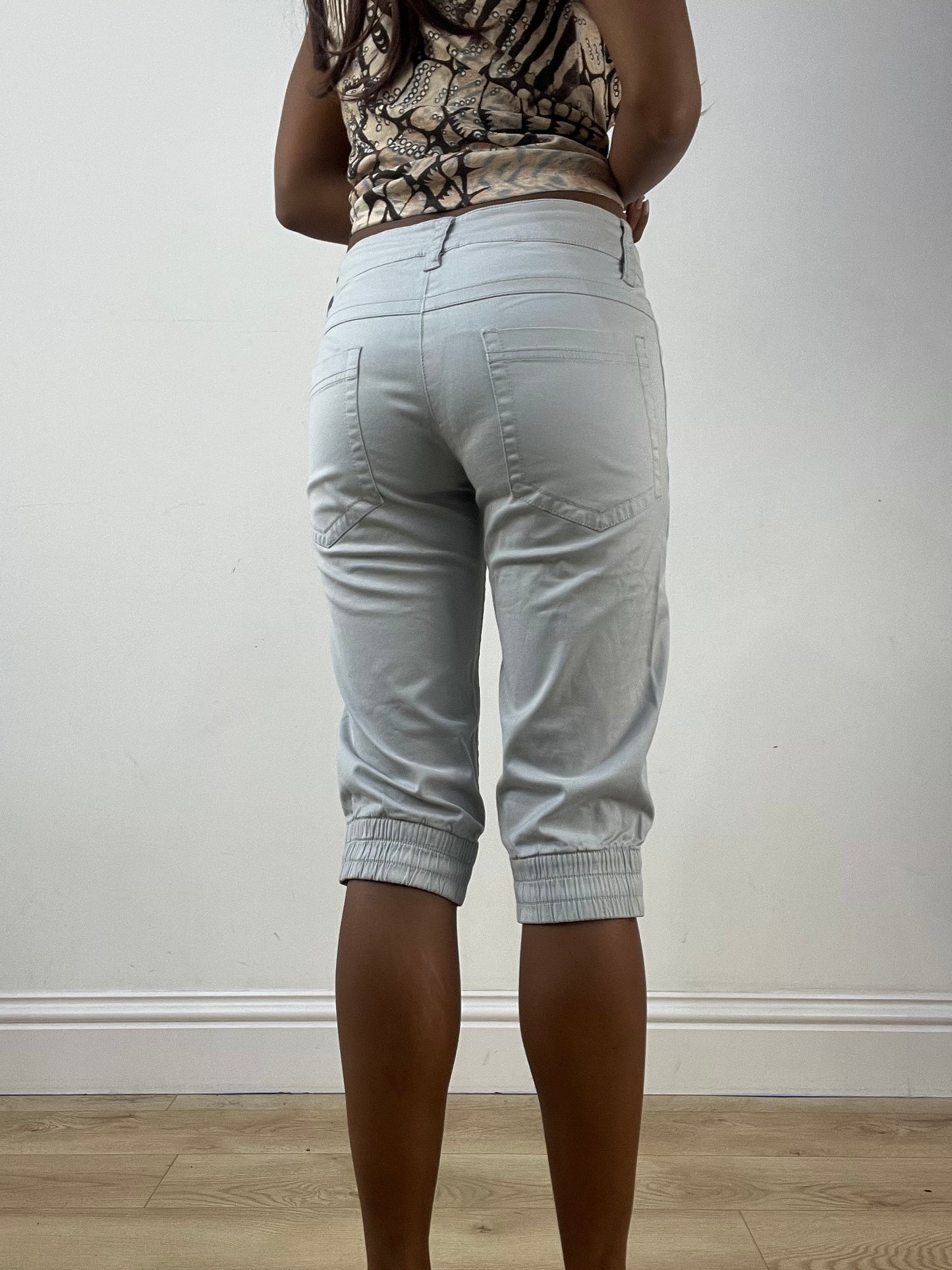 vintage edit thirty-three | extra small grey nike cargo capris