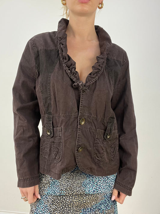 countryside | medium brown cargo style jacket