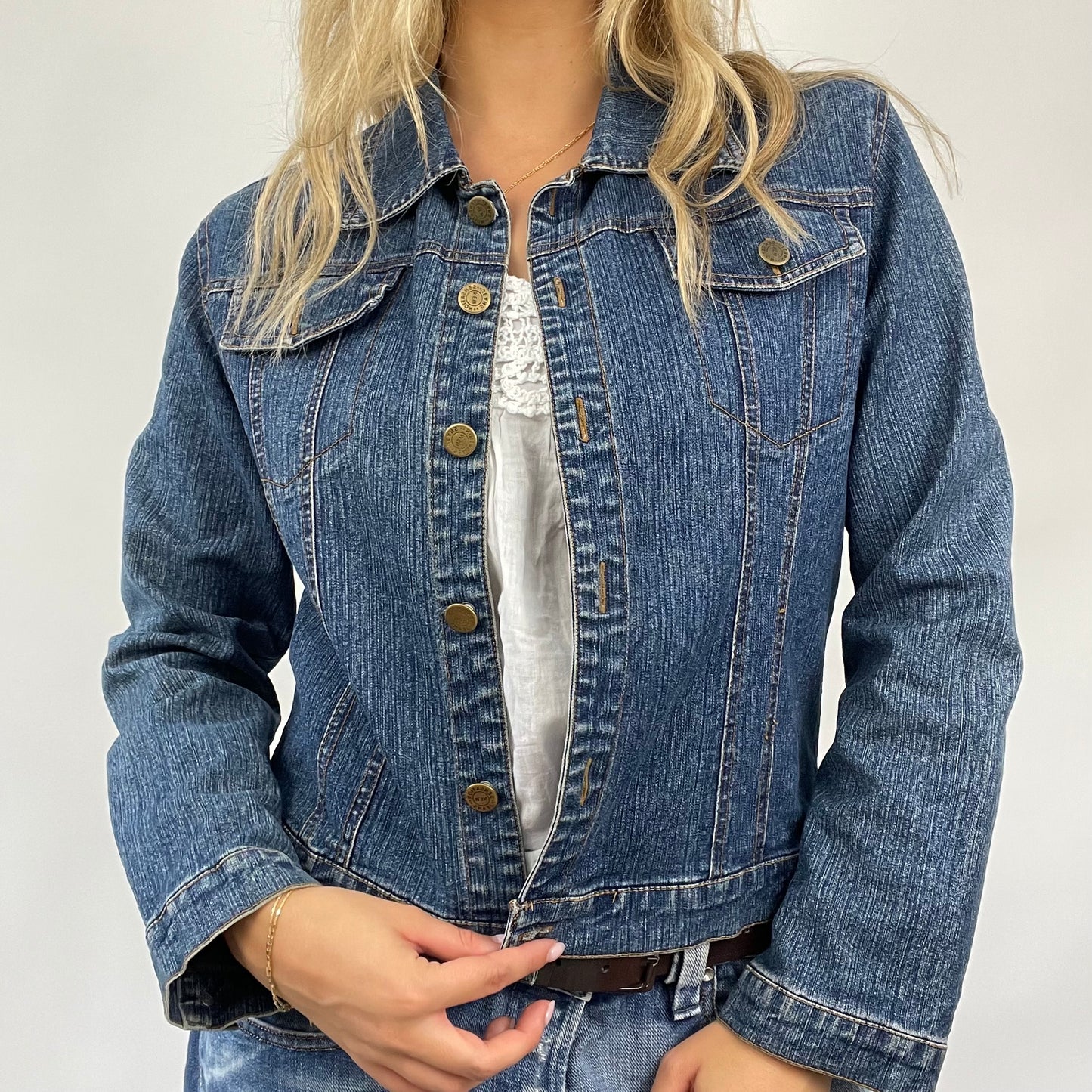 COASTAL GRANDMA DROP | small denim jacket