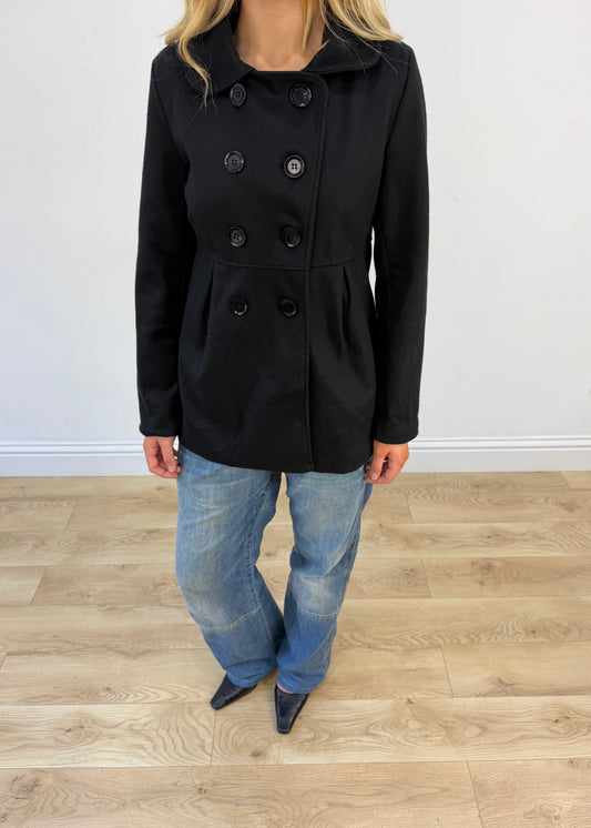 small black pea jacket