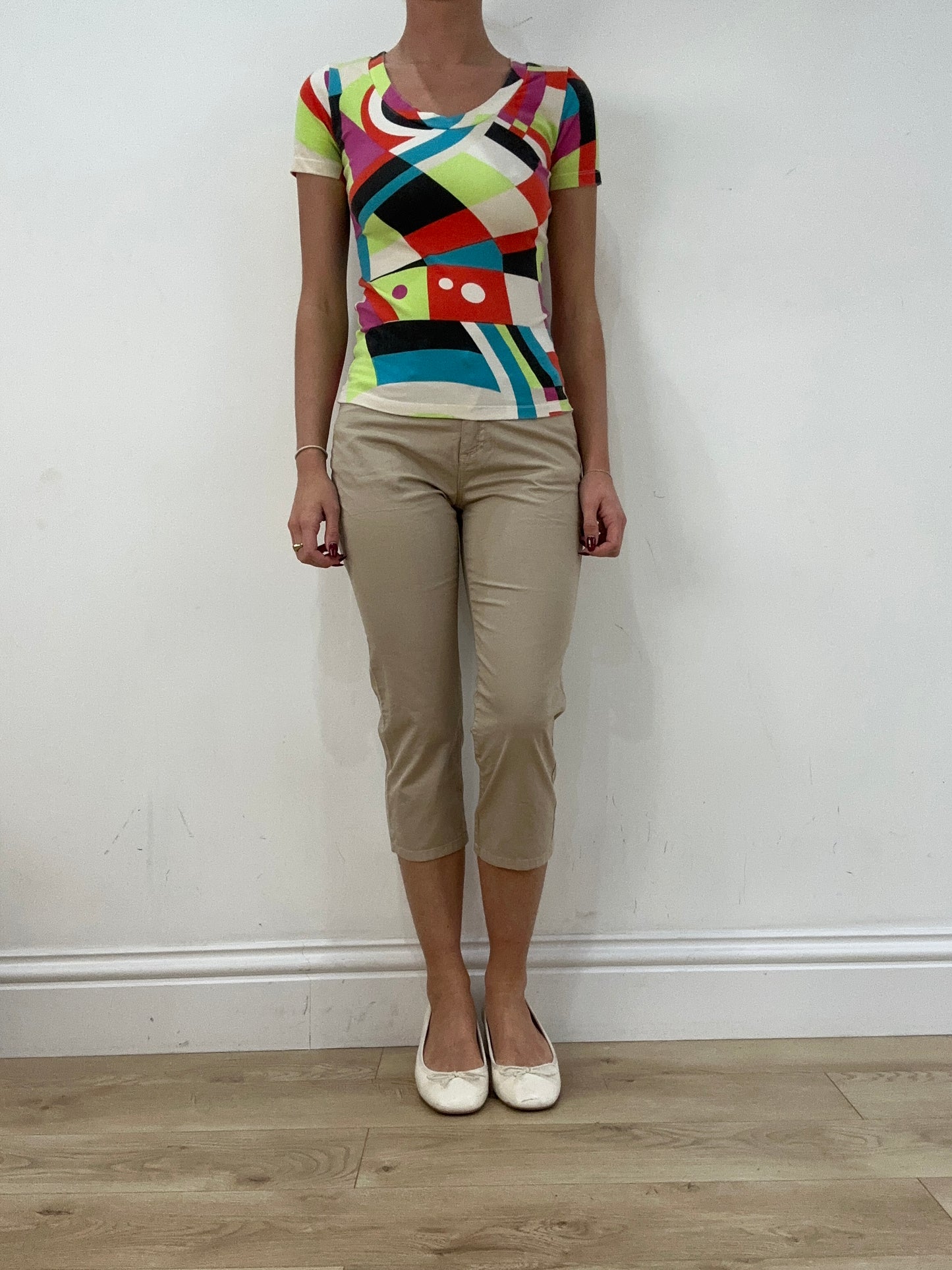 BEST PICKS | small beige 3/4 length capri style trousers