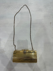 Wedding guest drop | bolso de cadena de embrague dorado