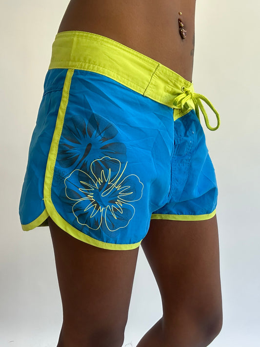 beach drop | small/medium blue kappa mini shorts