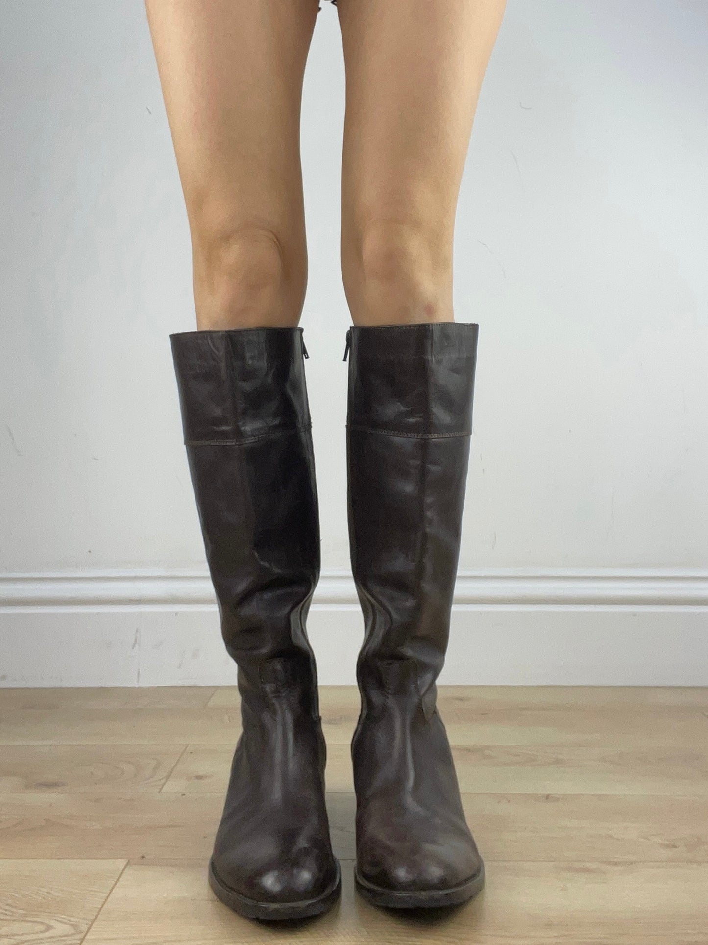 ⭐️ BEST PICKS | uk 8 brown knee high flat boots