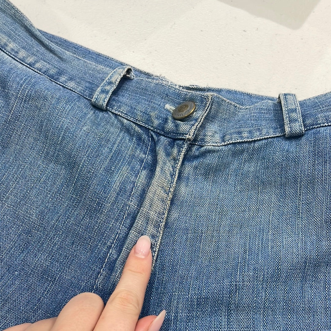BEST PICKS | small denim wide leg jeans